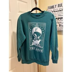 Disney’s Nightmare Before Christmas “The Moon” Tarot Card Sweatshirt, Medium